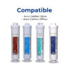 Cebilon Replacement Water Filters Set (Pack of 4) – Compatible with Cebilon Silver & DFlow Systems