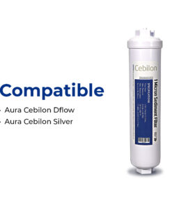 Cebilon Replacement Water Filter 1 Micron Sediment Filter – Compatible with Cebilon Silver & DFlow Systems