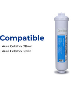 Cebilon Replacement Water Filter - 5 Micron Sediment Filter – Compatible with Cebilon Silver & DFlow Systems